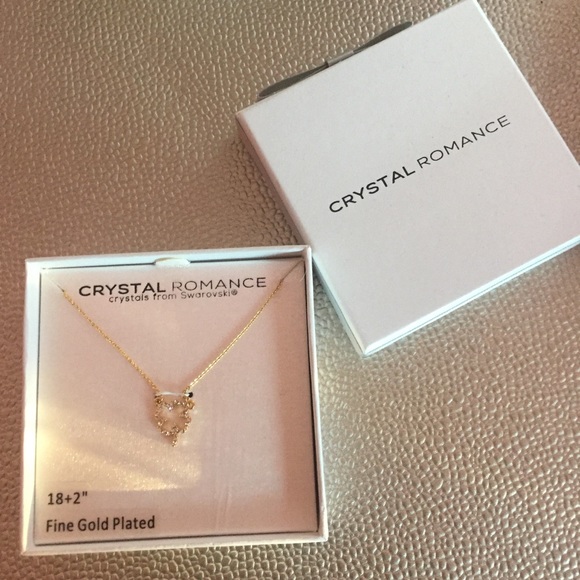 Crystal Romance Four Leaf Clover Necklace - Picture 2 of 2